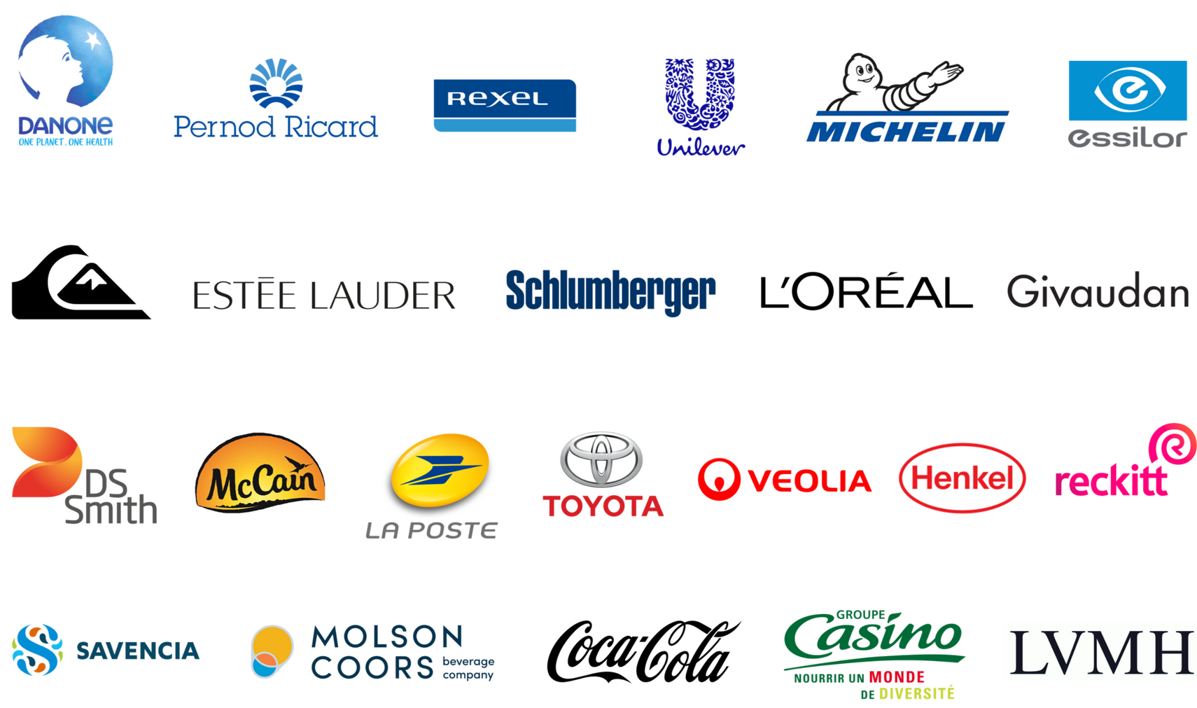 Innovinco® client logos Innovinco® client logos